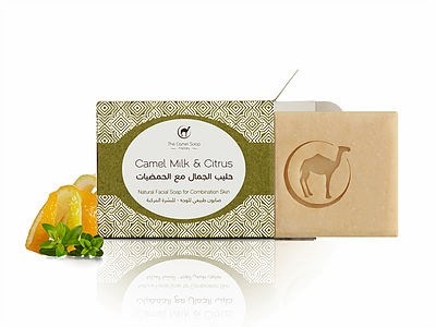 Мыло для лица - цитрус  The Camel Soap Factory из верблюжьего молока (12501)